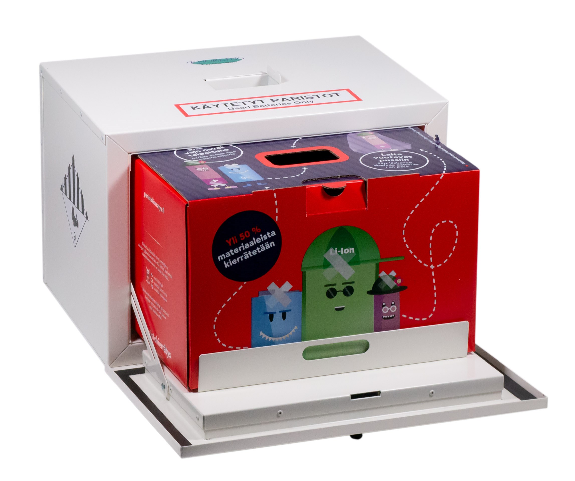 Paristojen turvaboxi avoinna 1